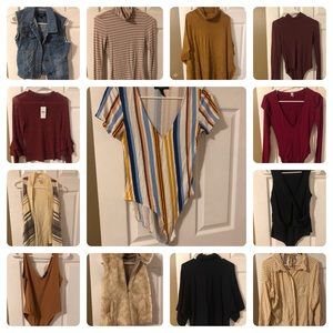 Fashion Nova & more Small/Medium clothing Lot!